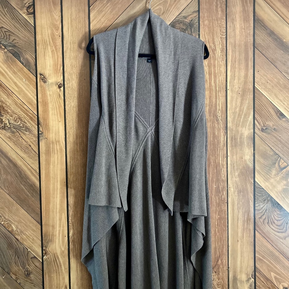 Taupe Peruvian Connection Cascading Pima Cotton V… - image 2